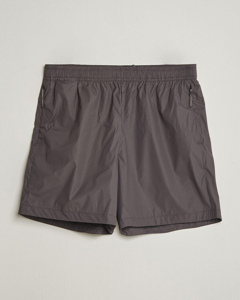 Stone Island Stellina Nylon Stretch Shorts Charcoal – Harmaa