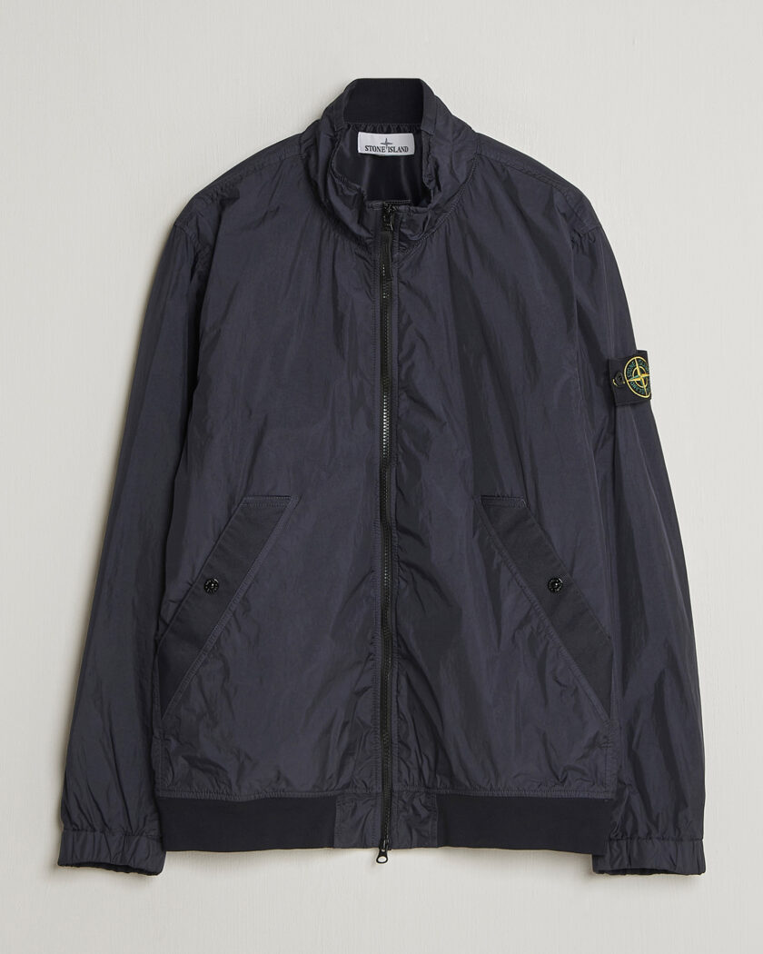 Stone Island Crinkle Reps Short Jacket Navy – Sininen