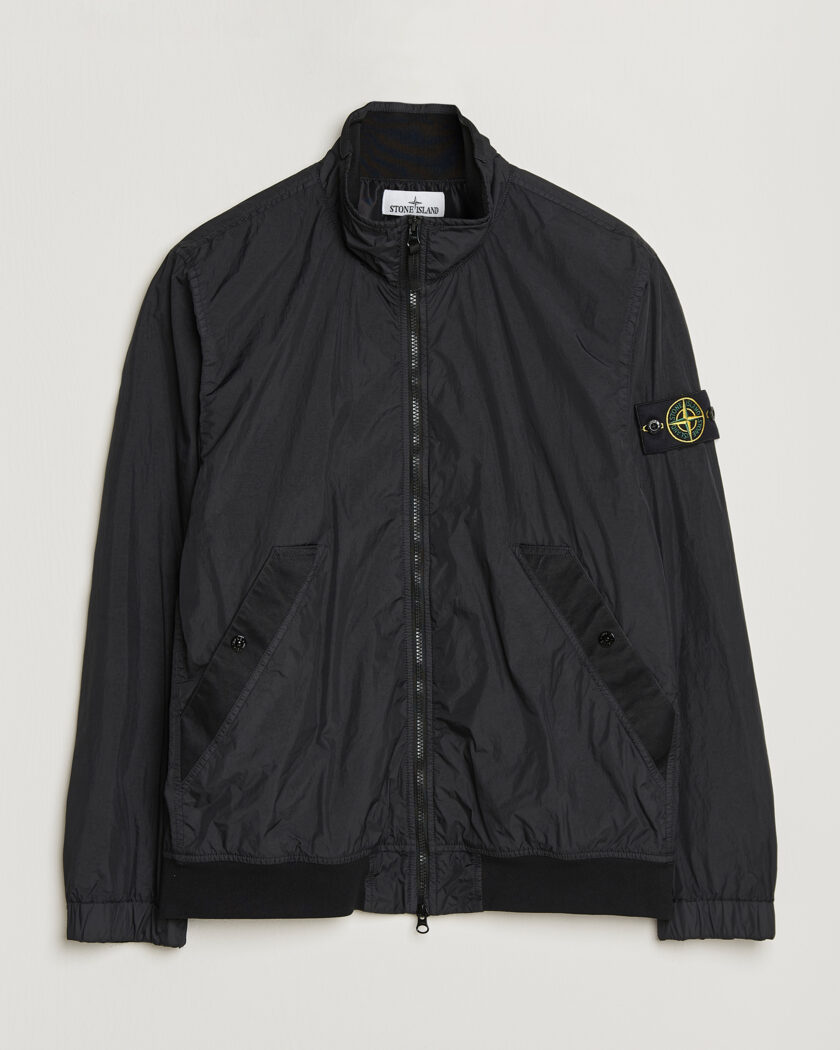 Stone Island Crinkle Reps Short Jacket Black – Musta