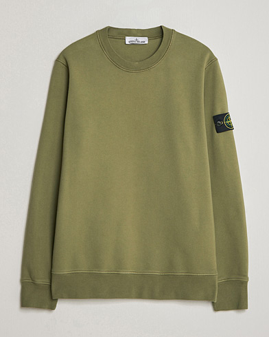 Stone Island Garment Dyed Fleece Sweatshirt Military Green – Vihreä
