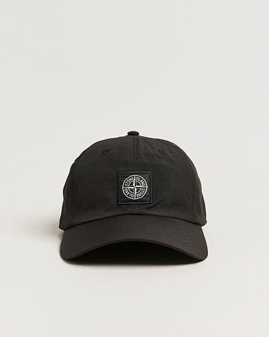Stone Island Nylon Oxford Cap Black – Musta