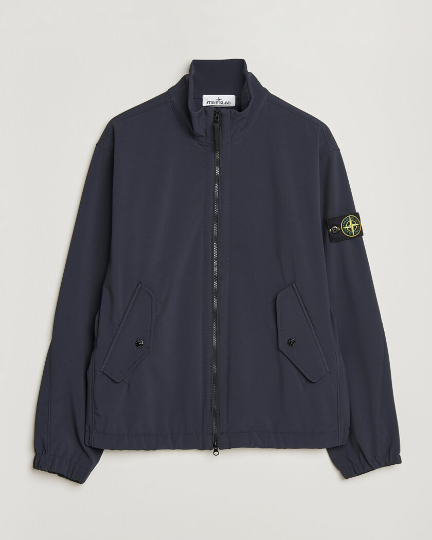 Stone Island Soft Shell Jacket Navy – Sininen