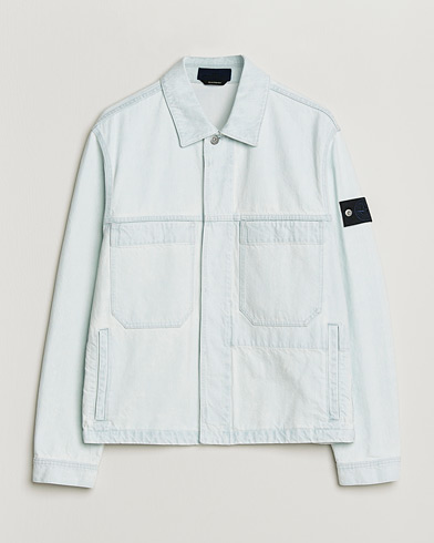 Stone Island Denim Jacket Ultra Bleached – Sininen