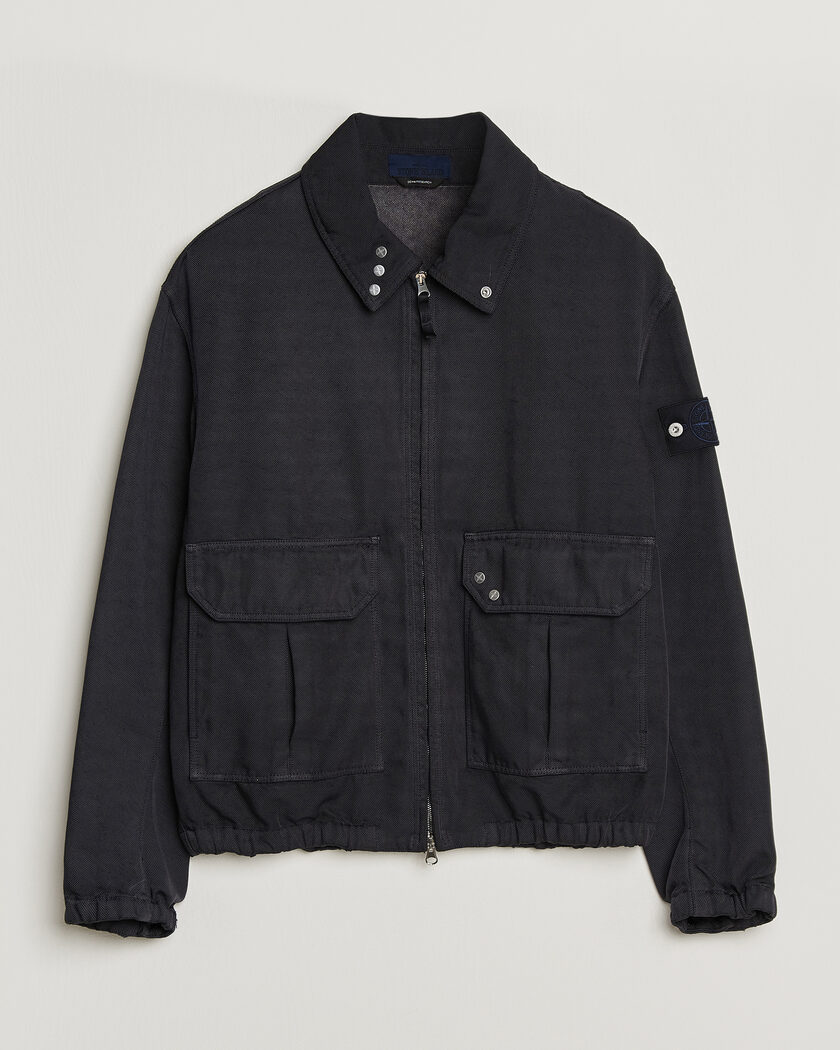 Stone Island Bomber Jacket Navy Blue – Sininen