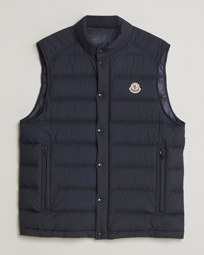 Moncler Barthe Down Vest Navy – Sininen