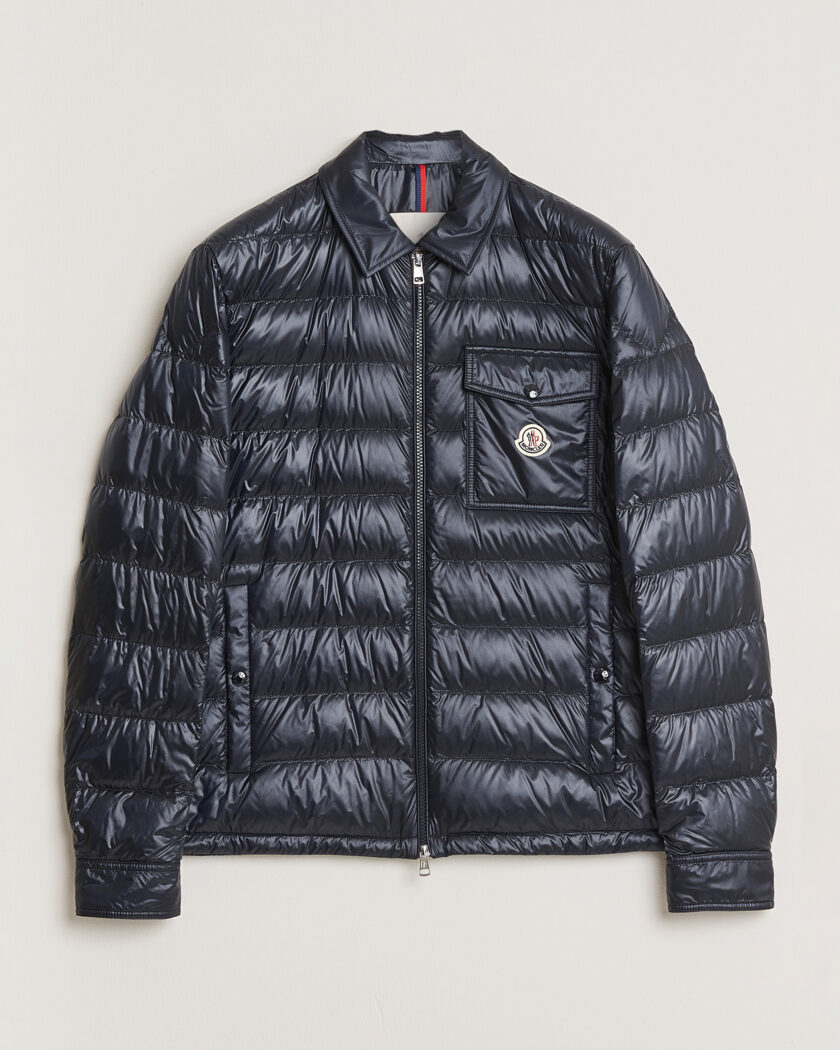 Moncler Mourillon Shirt Jacket Navy – Sininen