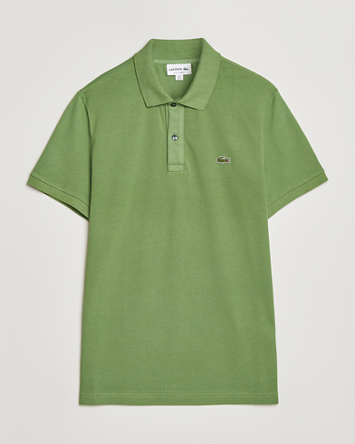 Lacoste Slim Fit Polo Piké Lettuce – Vihreä