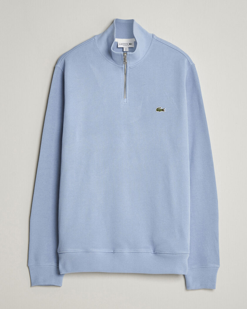 Lacoste Rib Interlock Half Zip Aphylla Blue – Sininen