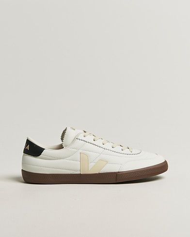 Veja Panenka Leather Sneaker White/Black Bark – Valkoinen