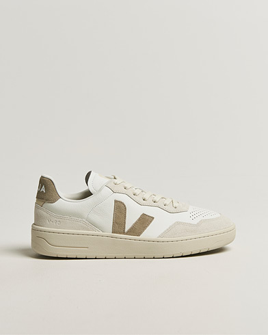 Veja V-90 Sneaker White/Taupe – Valkoinen