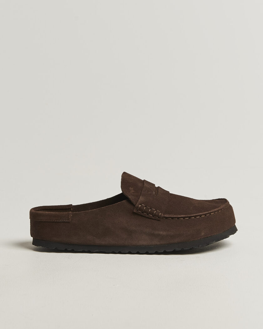 BIRKENSTOCK Naples Carafe Suede – Ruskea