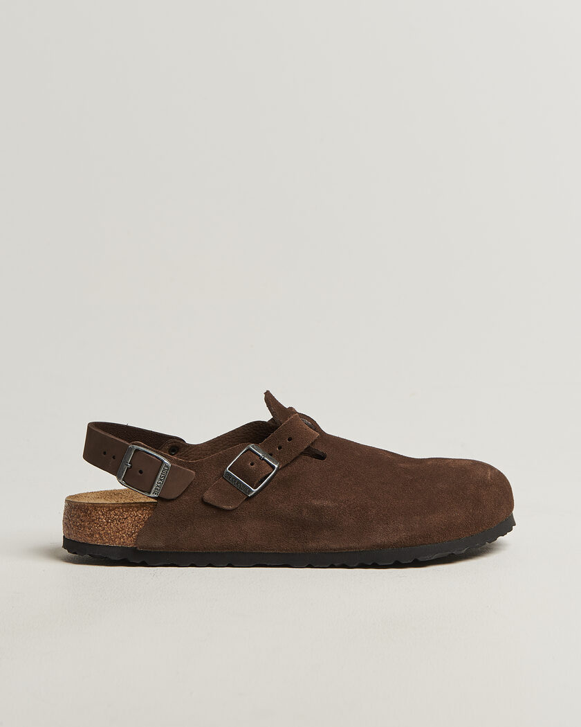 BIRKENSTOCK Tokio Carafe Suede – Ruskea