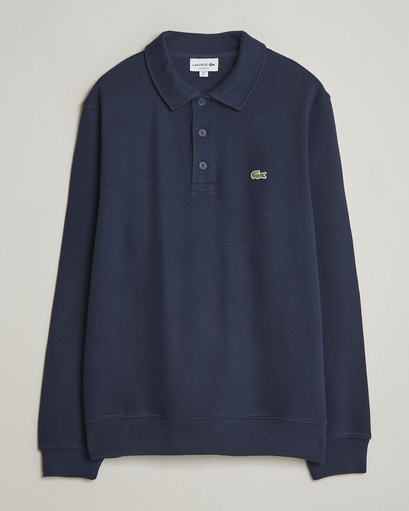 Lacoste Polo Sweater Navy Blue – Sininen