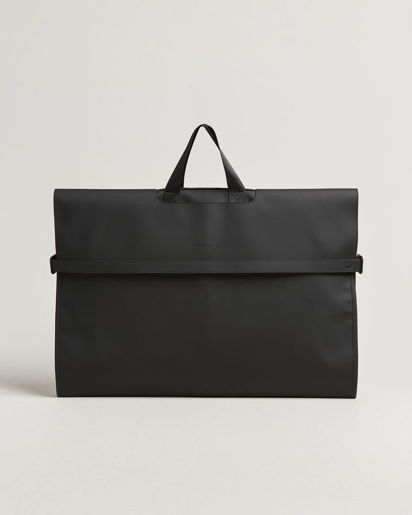 RAINS OTG Suit Bag Black – Musta