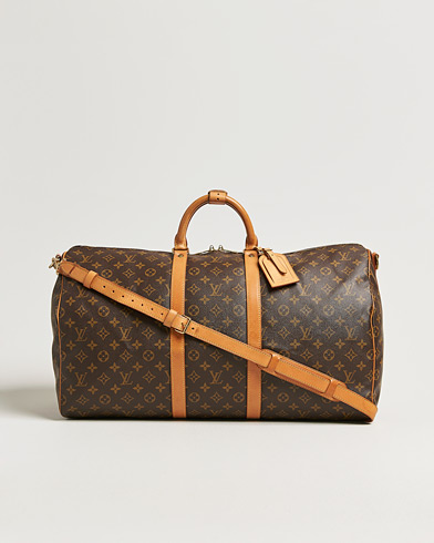 Louis Vuitton Pre-Owned Keepall Bandouliére 55 Monogram – Ruskea