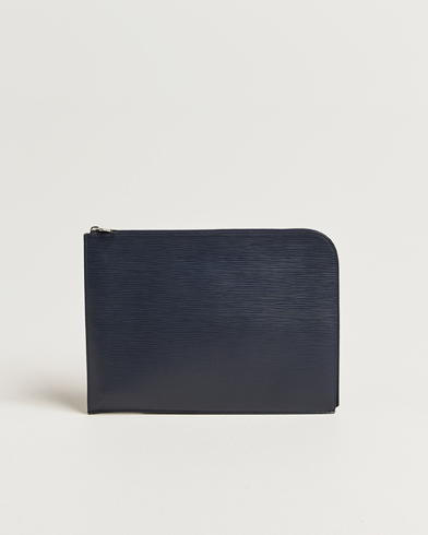 Louis Vuitton Pre-Owned Porte Documents Epi Leather Navy – Sininen