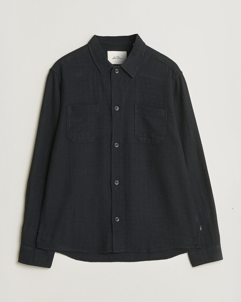 LES DEUX Hamilton Overshirt Black – Musta
