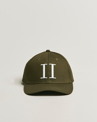 LES DEUX Encore Organic Baseball Cap Olive Night – Vihreä