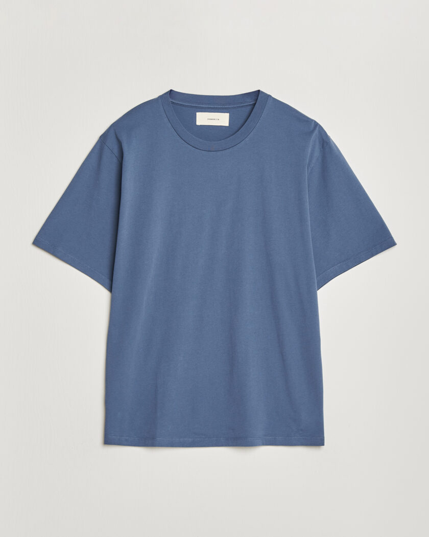 Jeanerica Delon Crew Neck T-Shirt Blue – Sininen