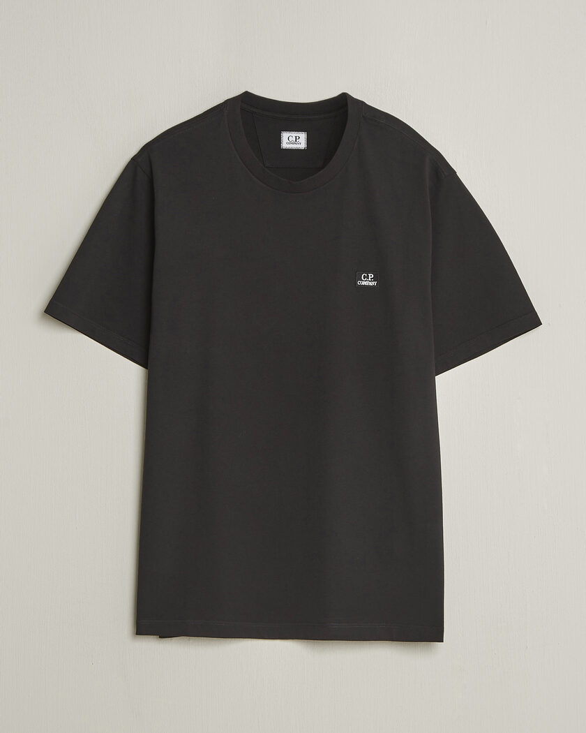 C.P. Company Short Sleeve Small Logo T-Shirt Black – Musta