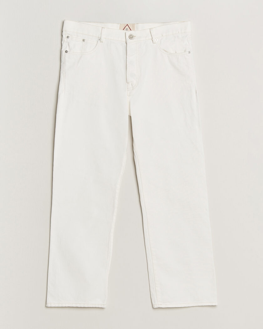 C.P. Company Bull Denim 10oz Jeans White – Valkoinen