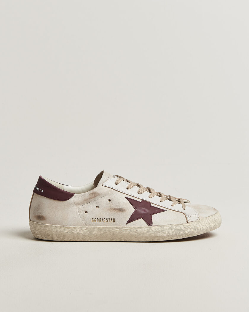 Golden Goose Super-Star Sneakers White/Red – Valkoinen