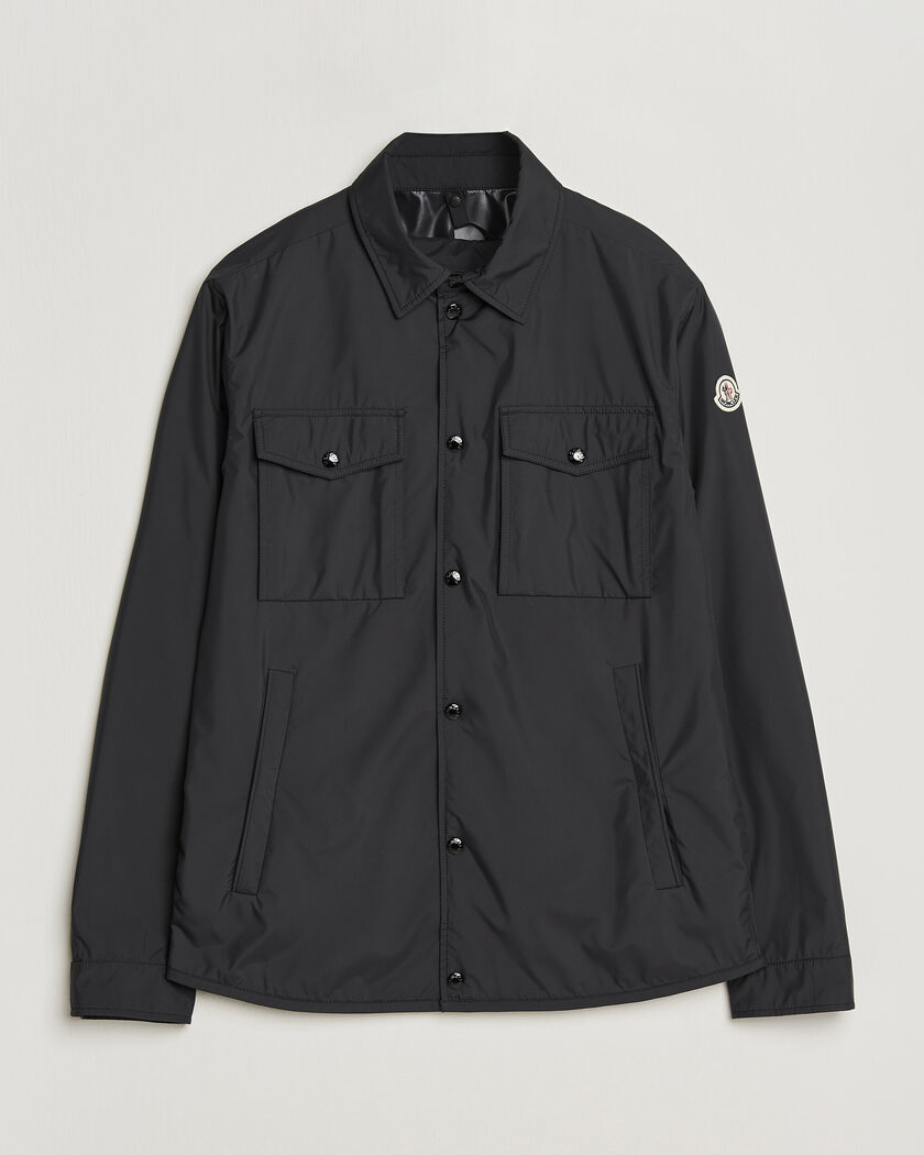 Moncler Chirano Shirt Jacket Black – Musta