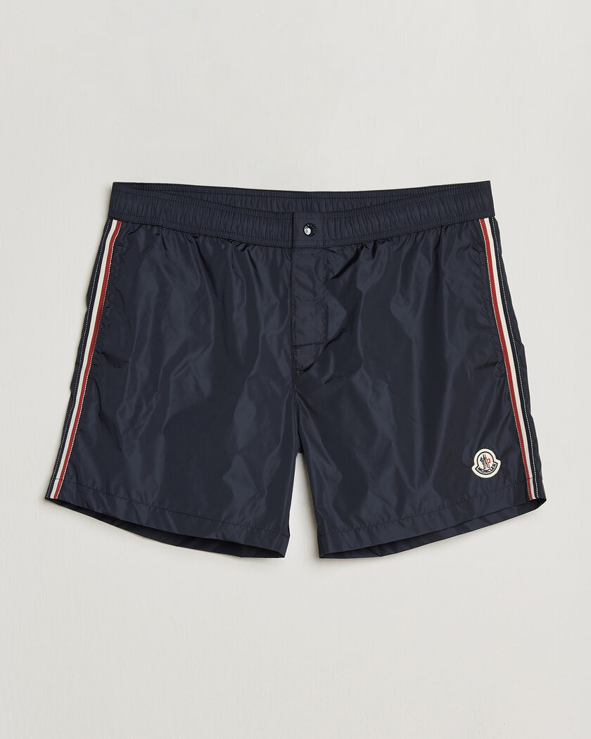 Moncler Contrast Band Swim Shorts Navy – Sininen