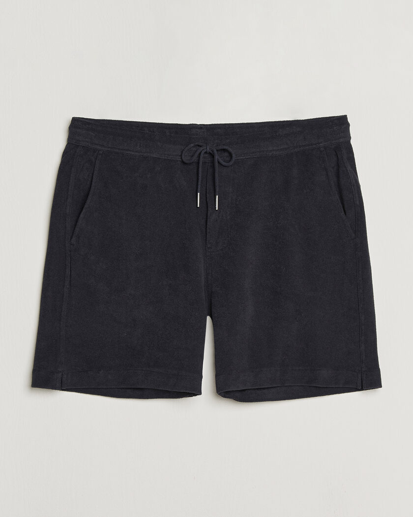 Morris Delon Terry Shorts Navy – Sininen