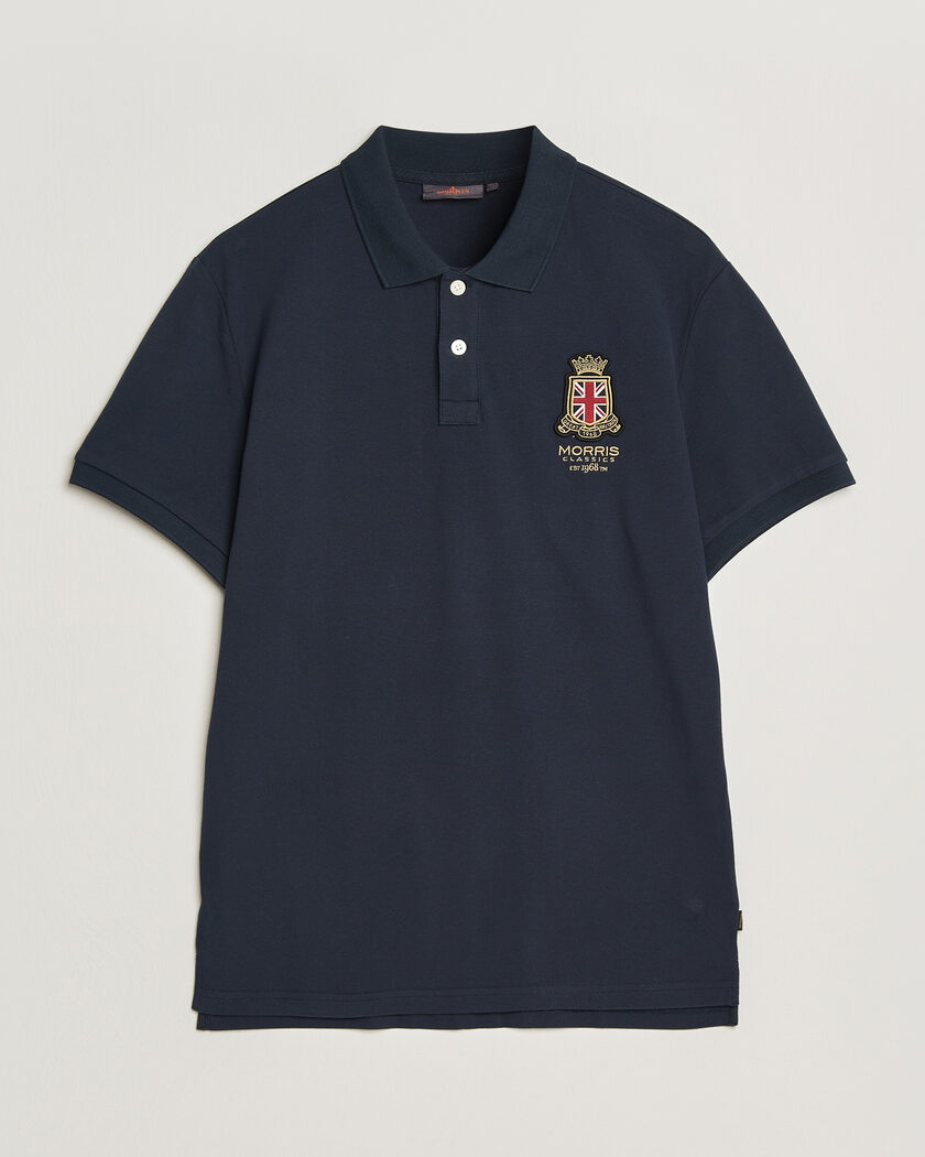 Morris Barton Pique Navy – Sininen
