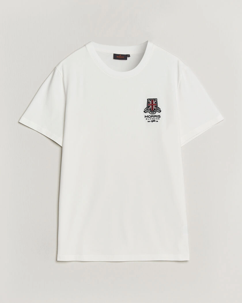 Morris Barton T-Shirt Off White – Valkoinen
