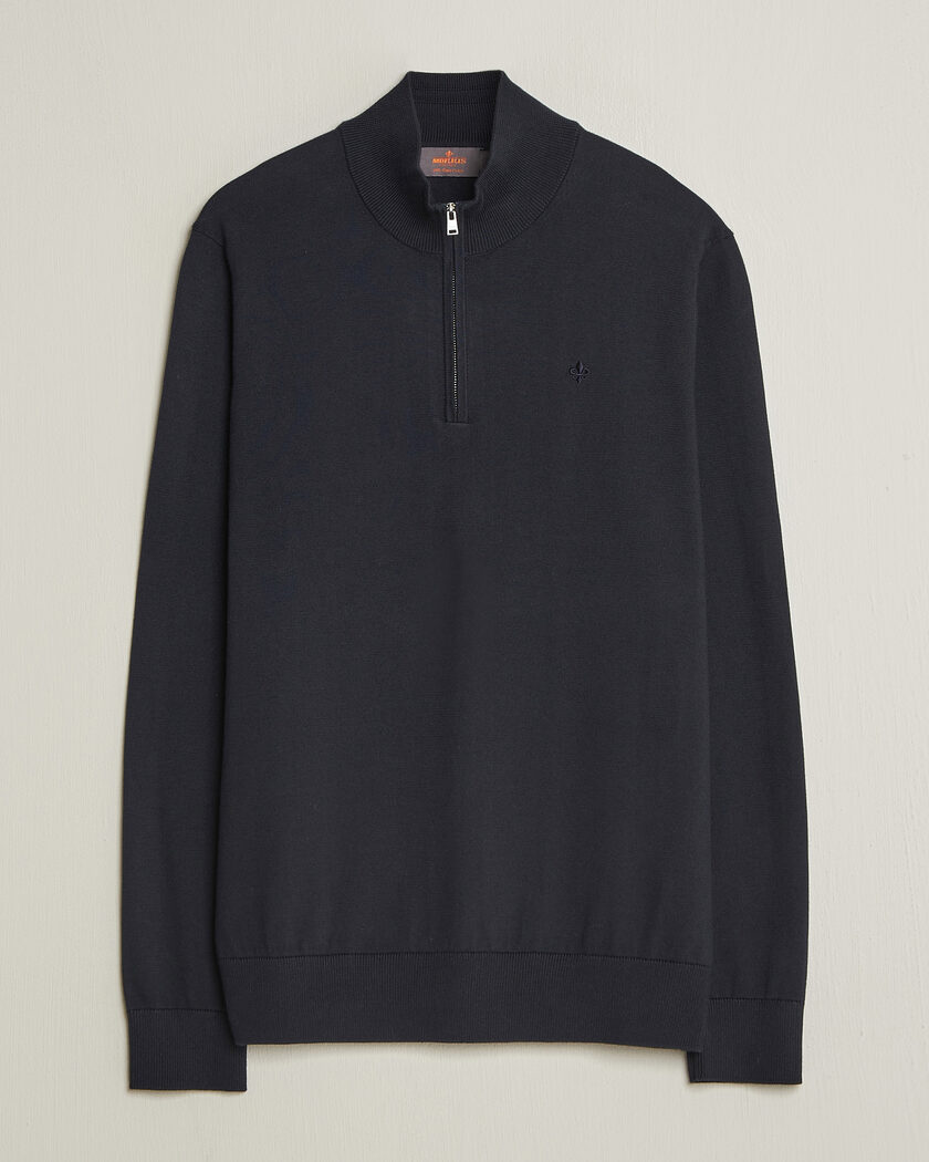 Morris Riley Half-Zip Navy – Sininen