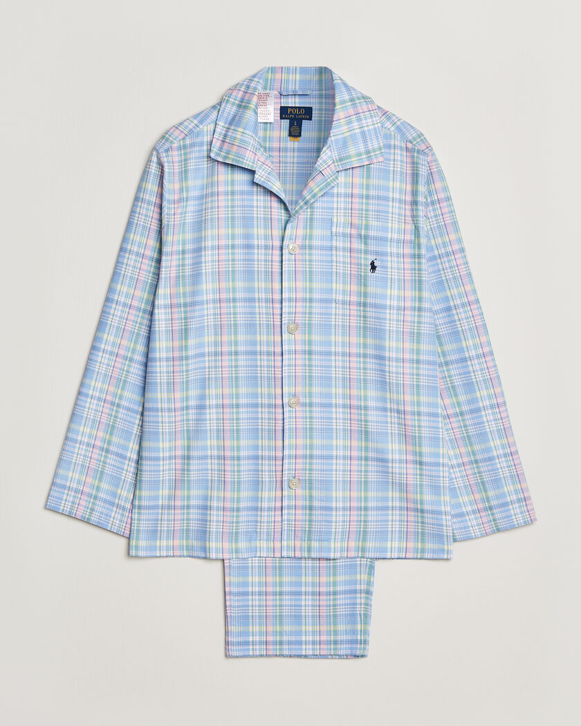 Polo Ralph Lauren Cotton Checked Pyjama Set Multi – Monivärinen