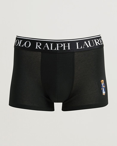 Polo Ralph Lauren Cotton Bear Trunk Polo Black – Musta