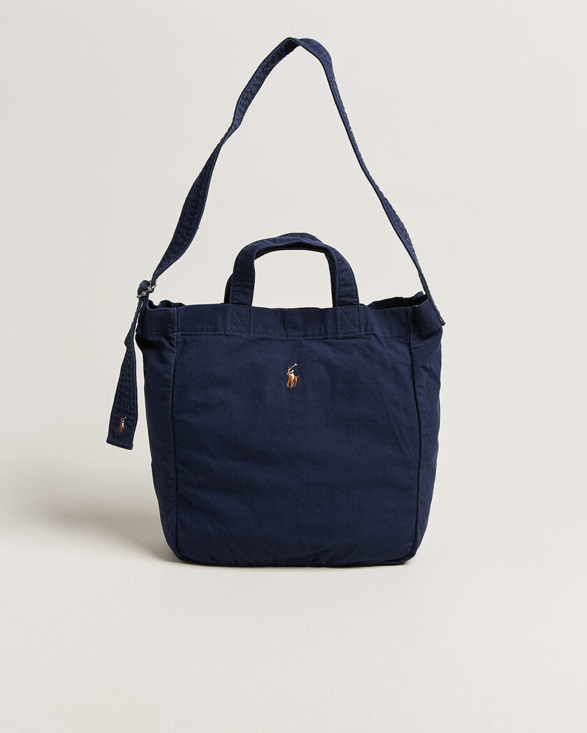 Polo Ralph Lauren Canvas Tote Bag Newport Navy – Sininen