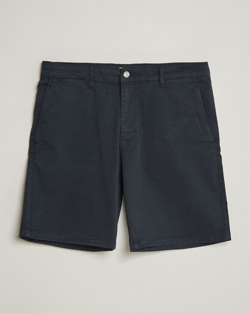 NN07 Aden Regular Fit Chino Shorts Navy Blue – Sininen