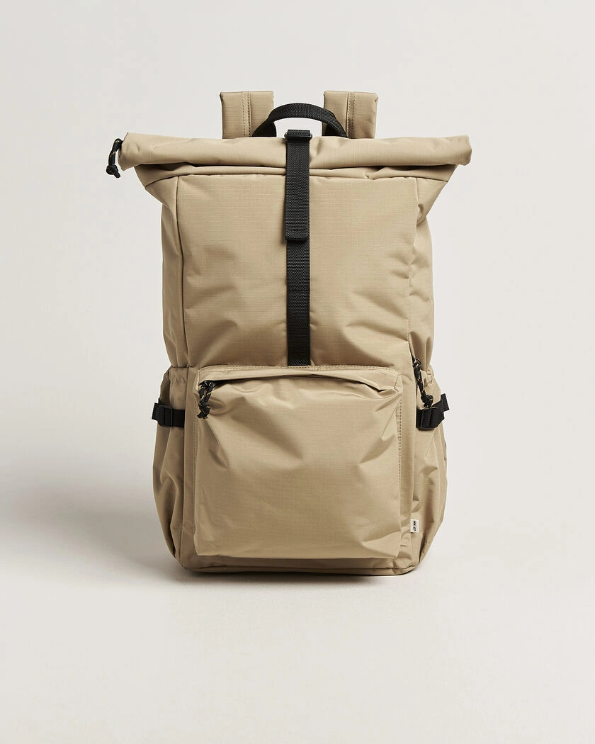 NN07 Nylon Ripstop Rolltop Backpack Desert Khaki – Beige