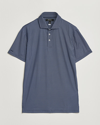 RLX Ralph Lauren Airflow Polo Printed Navy Magnolia Diamond – Sininen