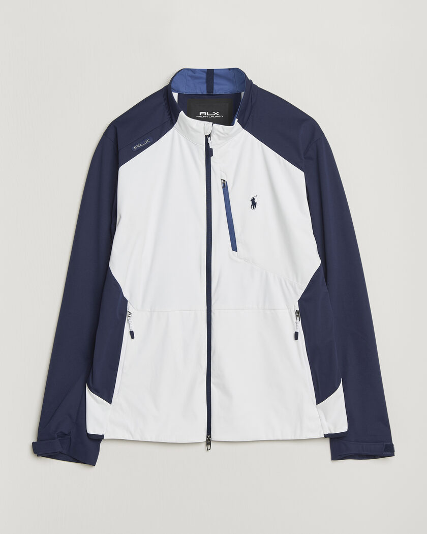 RLX Ralph Lauren Lightweight Jacket Ceramic White/Refined Navy – Monivärinen