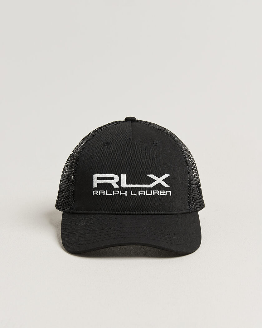 RLX Ralph Lauren Trucker Golf Cap Black – Musta