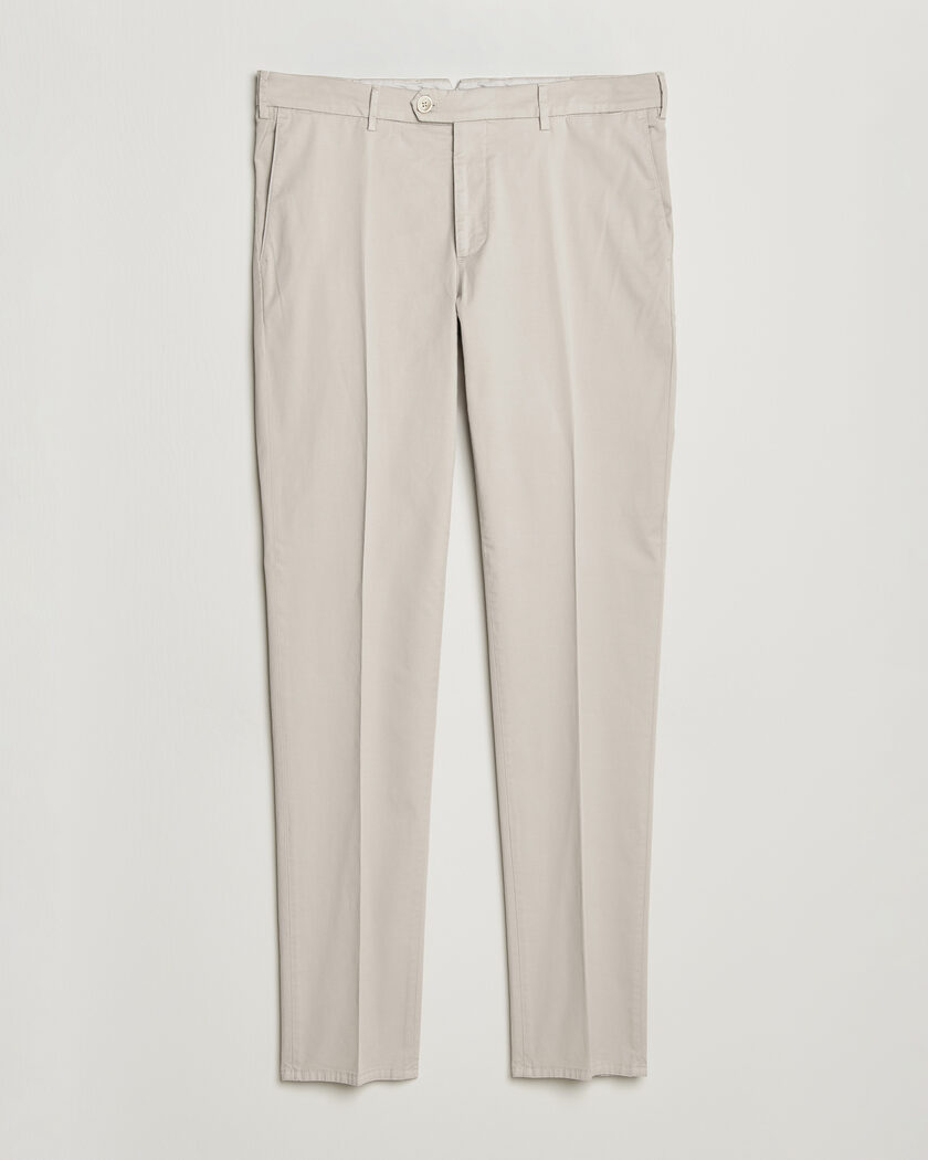 Brunello Cucinelli Slim Fit Chinos Light Beige – Beige