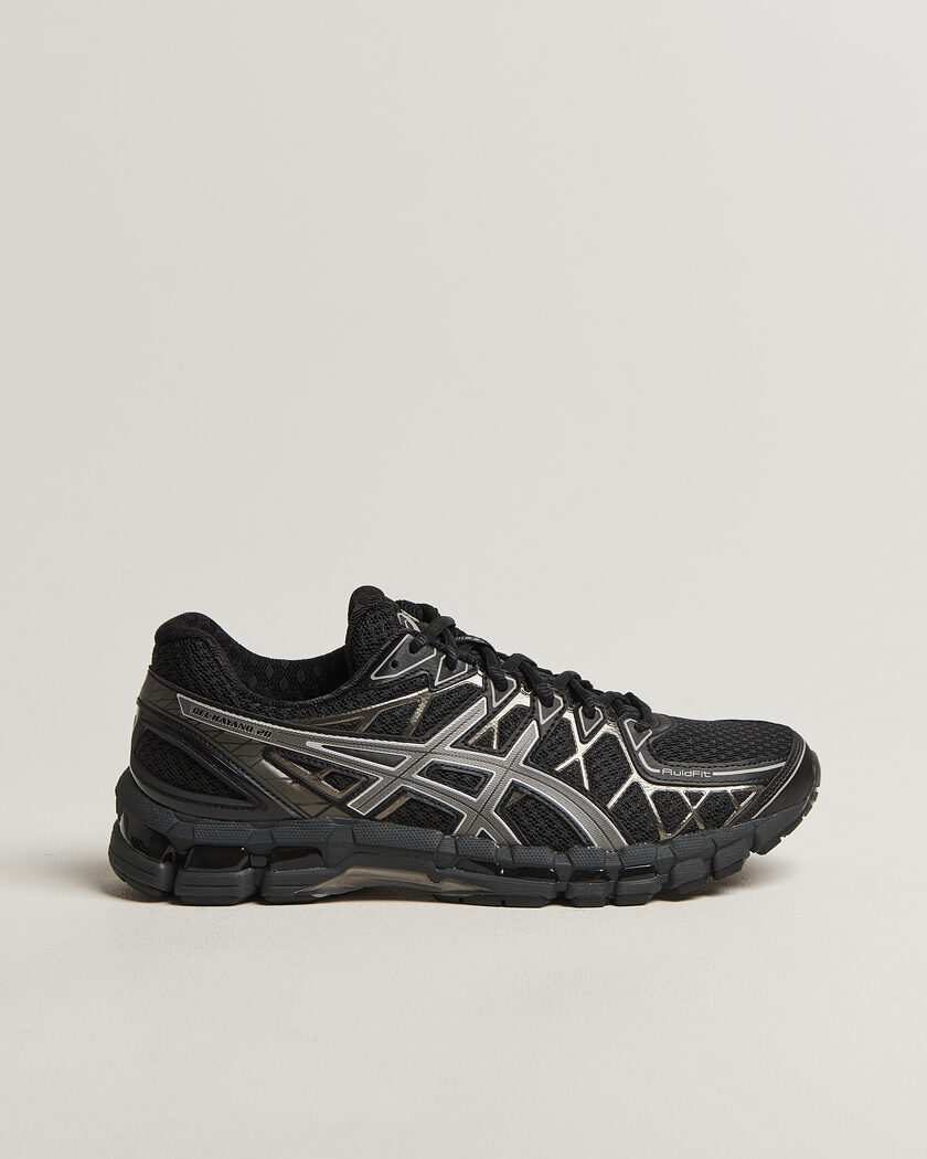 Asics Gel-Kayano 20 Black/Clay Grey – Harmaa