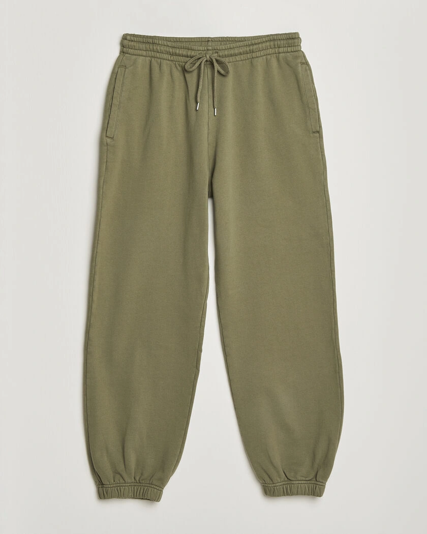 Colorful Standard Classic Organic Sweatpants Dusty Olive – Vihreä