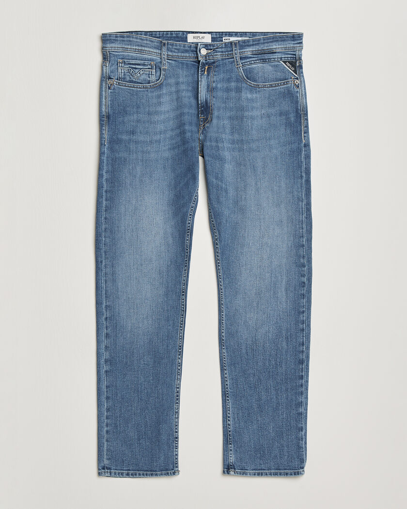 Replay Rocco Comfort Fit Powerstretch Jeans Light Blue – Sininen