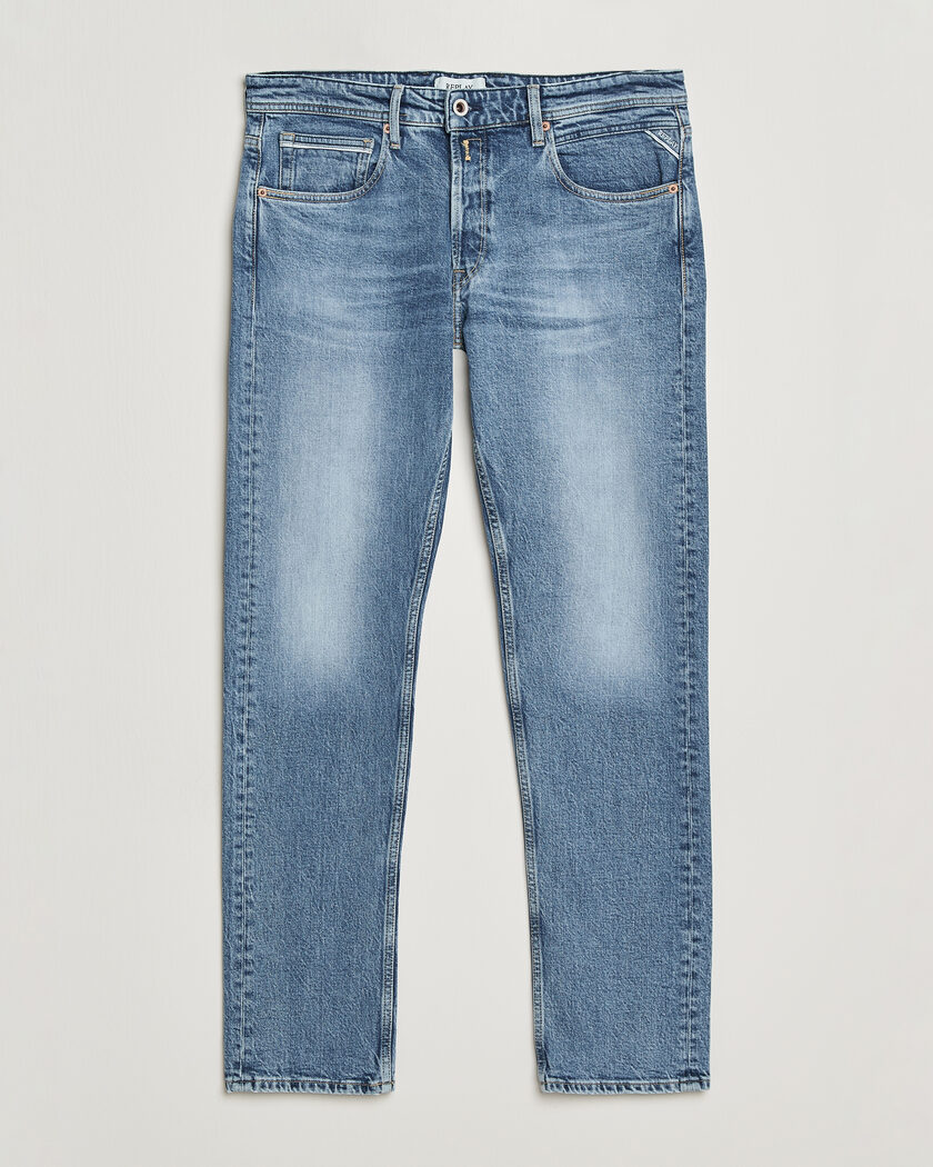 Replay Grover Heritage Original Stretch Jeans Light Blue – Sininen