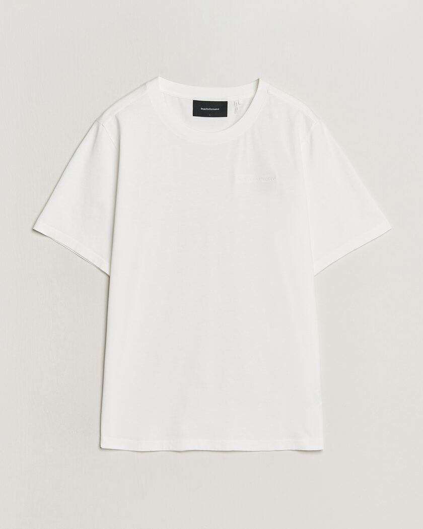 Peak Performance Original Crew Neck T-Shirt Off White – Valkoinen