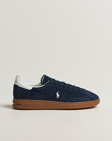 Polo Ralph Lauren Bedford Suede Sneakers Navy/Deckwash White – Sininen