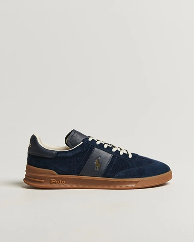 Polo Ralph Lauren Aera Suede Sneakers Hunter Navy – Sininen