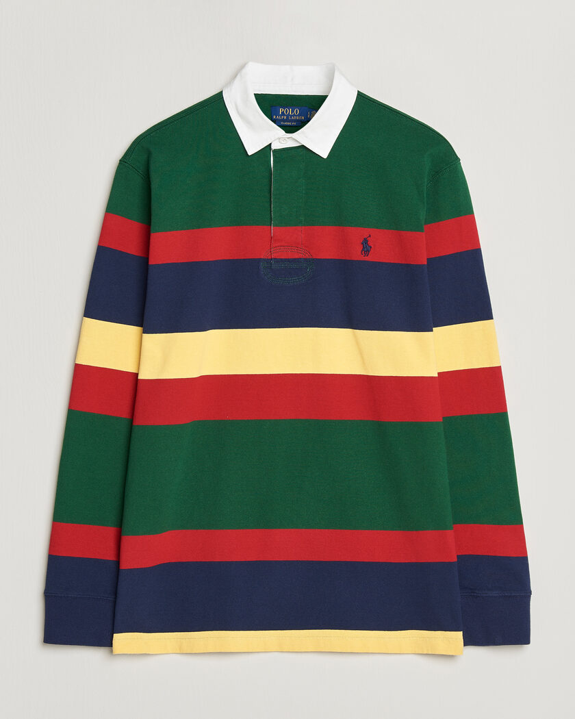Polo Ralph Lauren Jersey Striped Rugger New Forest Multi – Keltainen