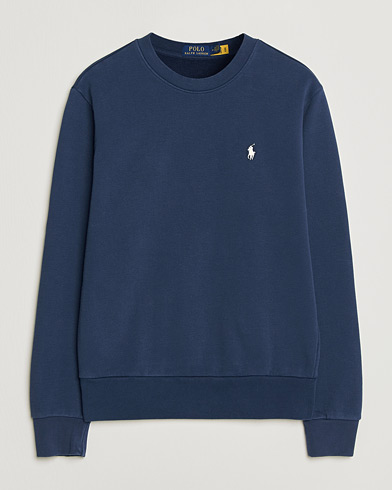 Polo Ralph Lauren Loopback Terry Sweatshirt Cruise Navy – Sininen